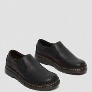 NWT Dr Martens Boyle Men's Grizzly Leather Slip Ons